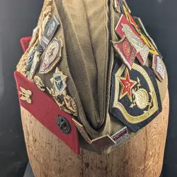 Russian Garrison Hat W/43 Pins