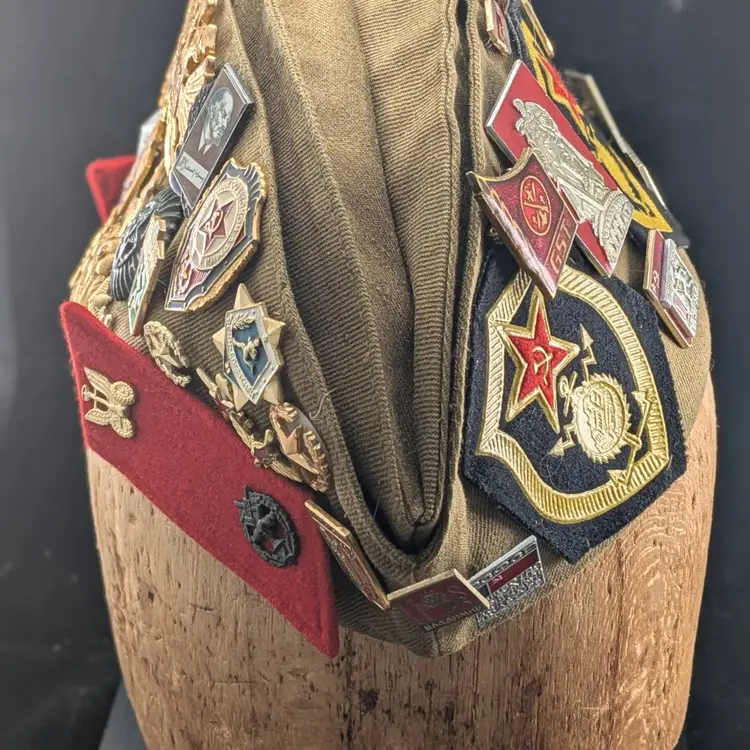 Russian Garrison Hat W/43 Pins
