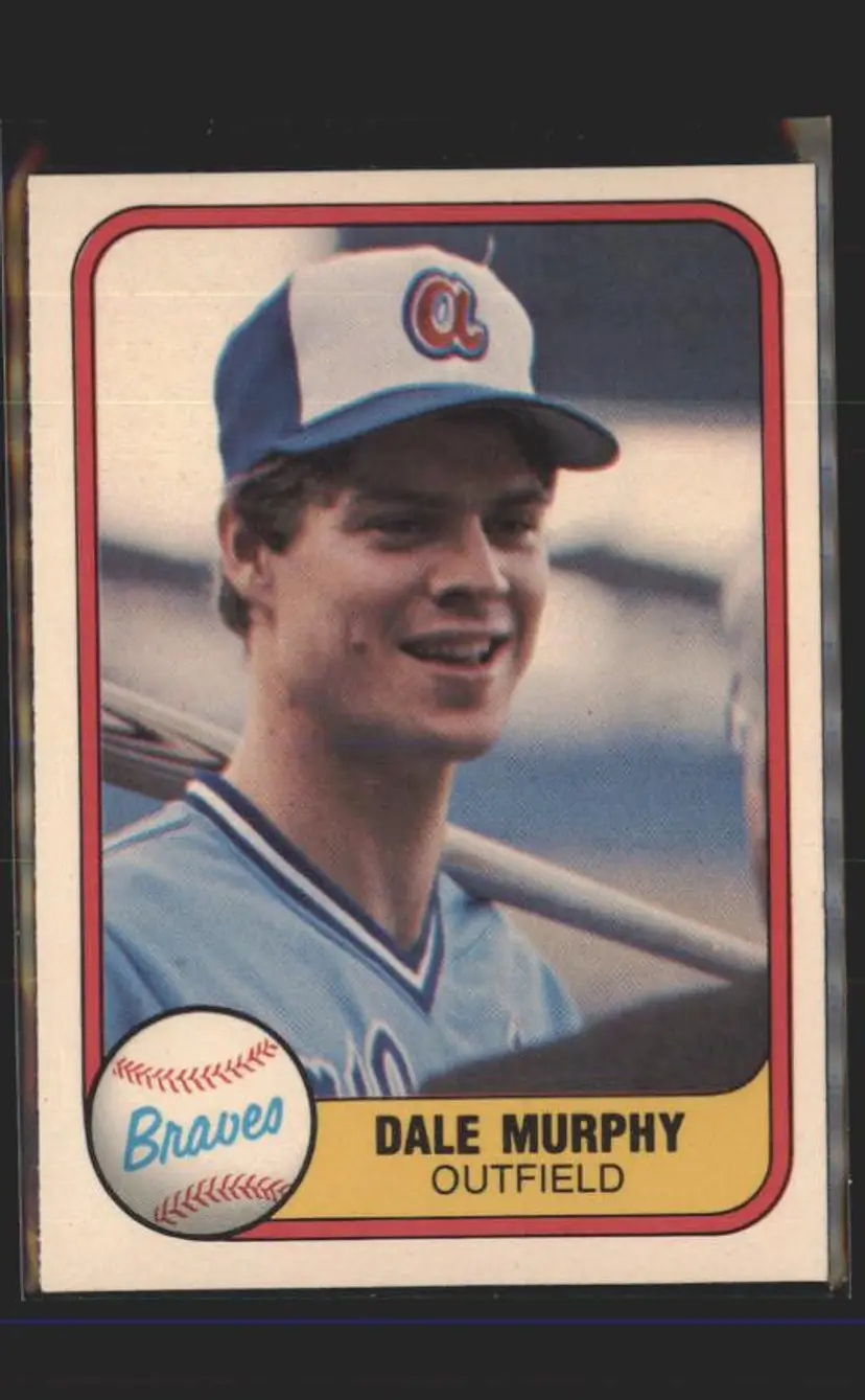 1981 Fleer #243 Dale Murphy - (137) - Atlanta Braves