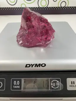 Rose Slag Glass from Fenton Cullet