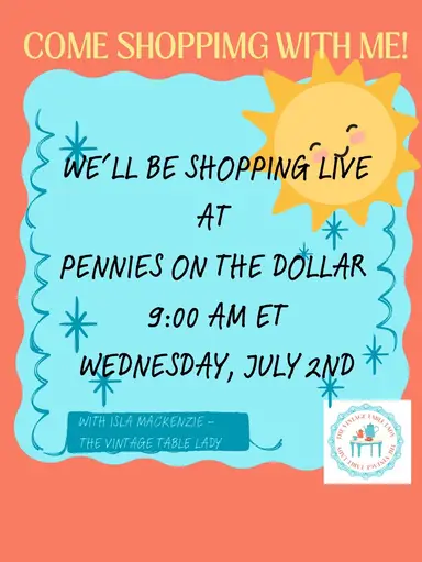 Live Shopping With Me @ My Favorite Indoor Flea Market