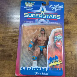 1996 JAKKS WWF Superstars Series 2 Ultimate Warrior "Always Believe"