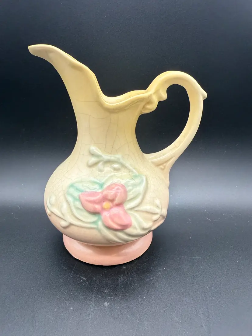 Vintage Hull Art Wildflower W2 5.5" Ewer Pitcher