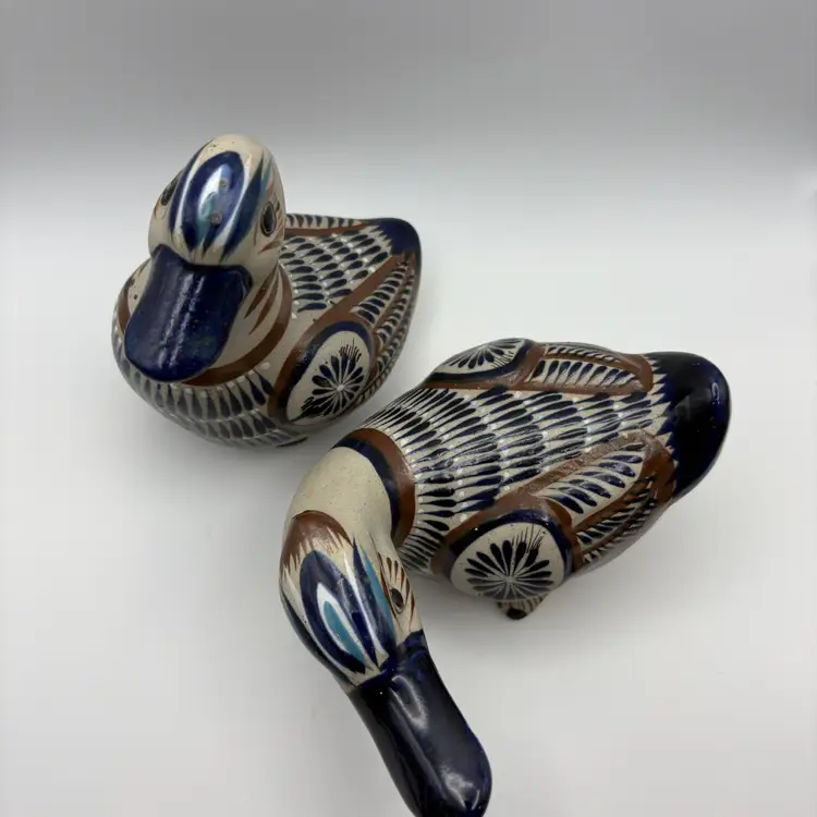 Set Of Two Tonala Ducks