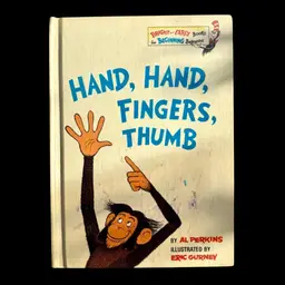 1969 Dr Seuss HAND HAND FINGERS THUMB | HC Book | BOOK CLUB EDITION