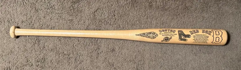2004 Red Sox World Series Fenway stadium history Baseball bat. LMT Edition (532/5000)