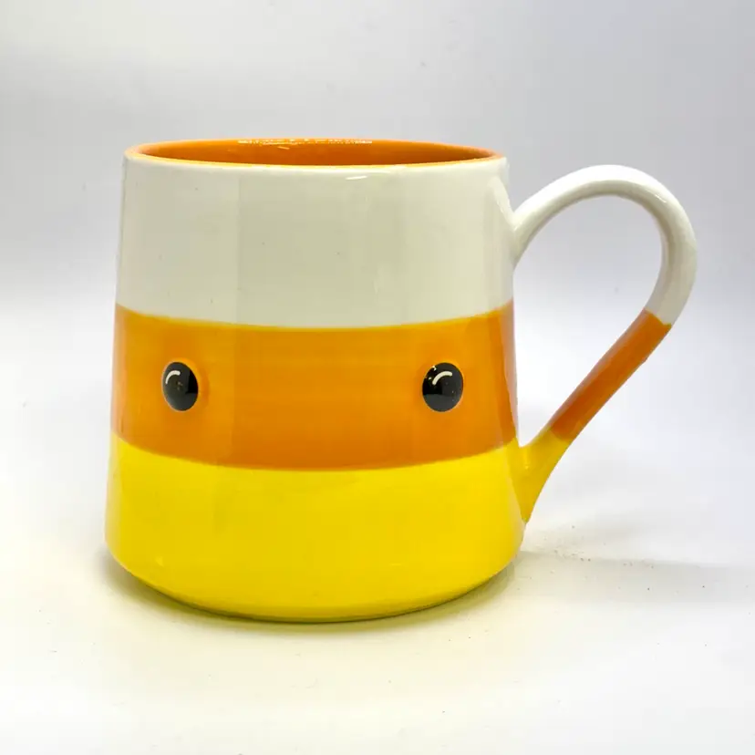 Candy Corn With Eyes Adorable Indigo Contemporary Mug