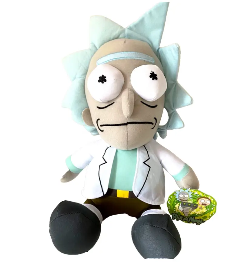 Rick and Morty Plush Doll 10" Rick Adult Swim Licensed Toy Factory 2018 BNWT
