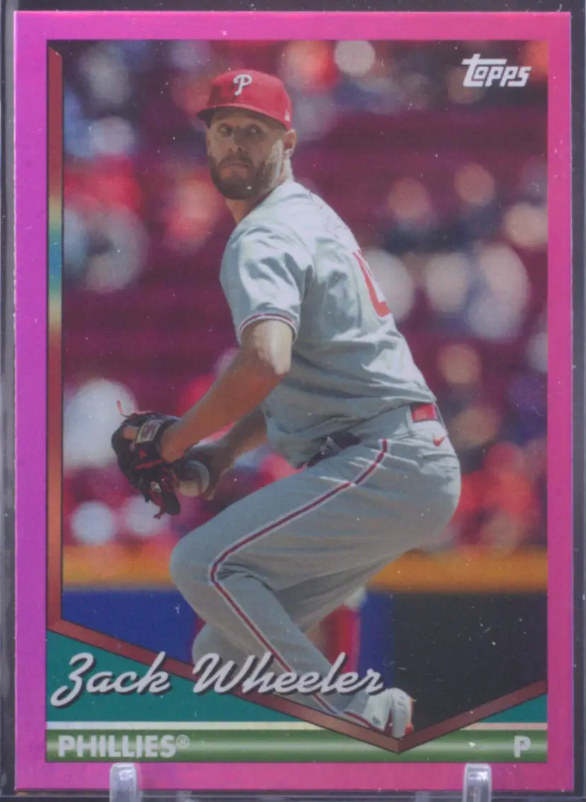 2024 Topps Archives Pink Zach Wheeler