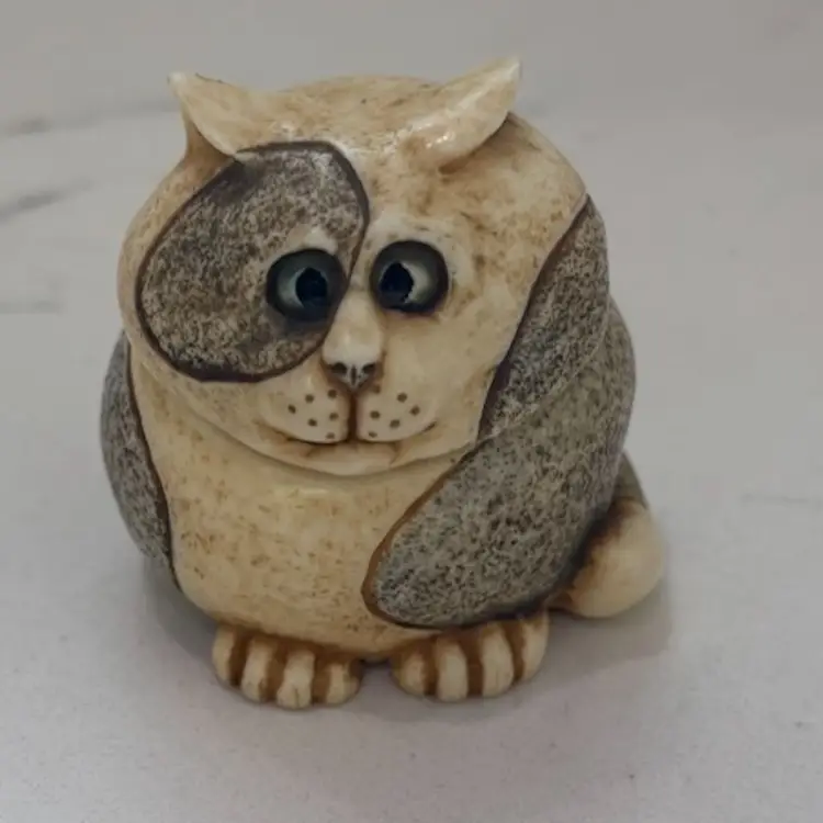 Vintage Harmony Kingdom Pot Belly’s Calendar Cat “Novio” Trinket Box - 2001