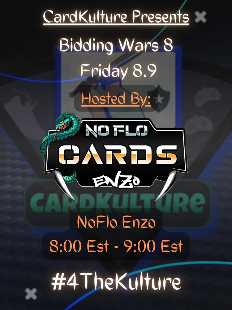 NoFlo Enzo - Bidding Wars #8 Kickoff