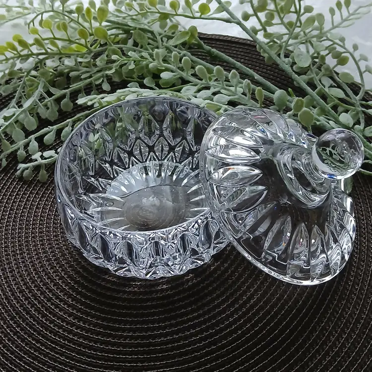 Althea Cut Crystal Candy Dish