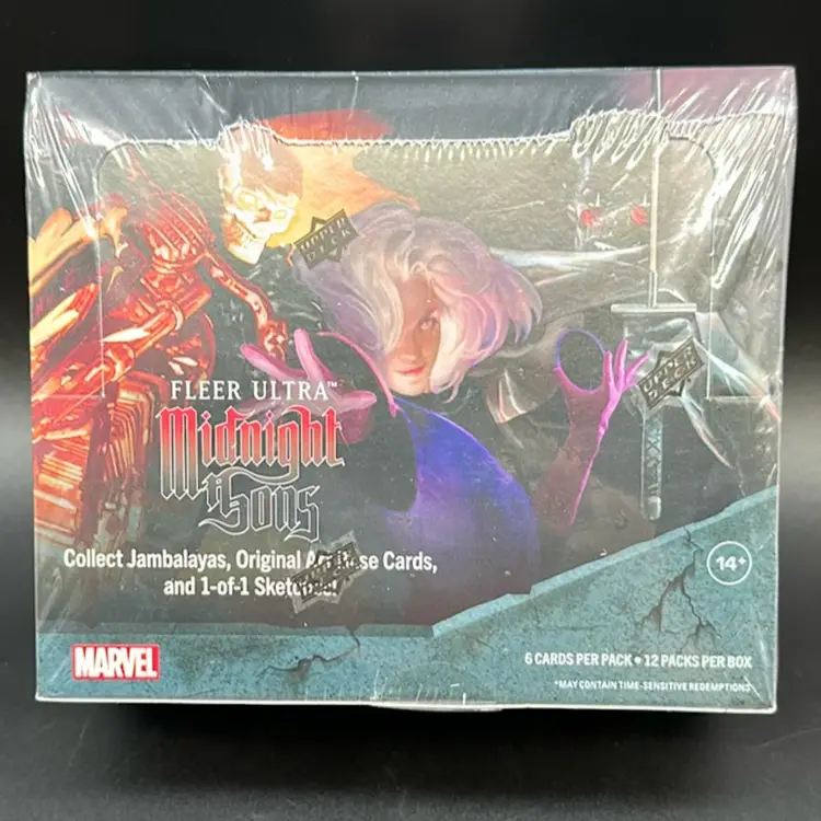 Fleer Ultra Midnight Sons Sealed Box