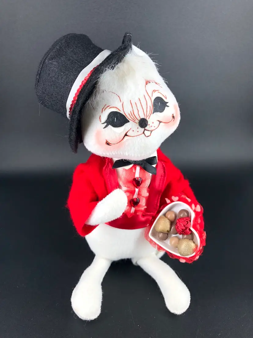 Annalee Doll 2008 Sweet on You Valentine’s Day Mouse