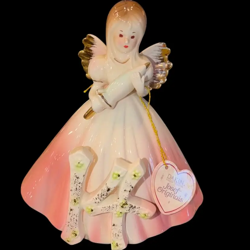 Vintage JOSEF ORIGINAL BIRTHDAY ANGEL GIRL 14th