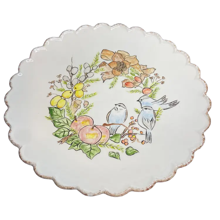 Vintage 2007 Spode American Birds 12" Serving Plate