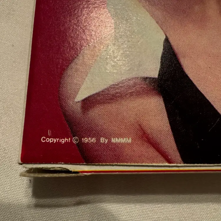 Marilyn Monroe Vintage Original Souvenir Box Playing Cards 1956 SEALED!