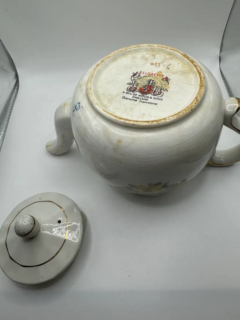 Ellgreave Ironstone Teapot