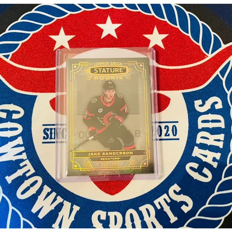 Jake Sanderson Stature Rookie /399 Ottawa Senators