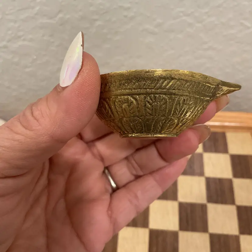 Brass Oil Lamp