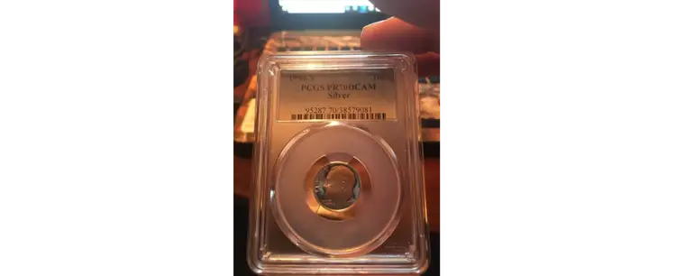 1998 S 10C Silver Roosevelt Dime Proof