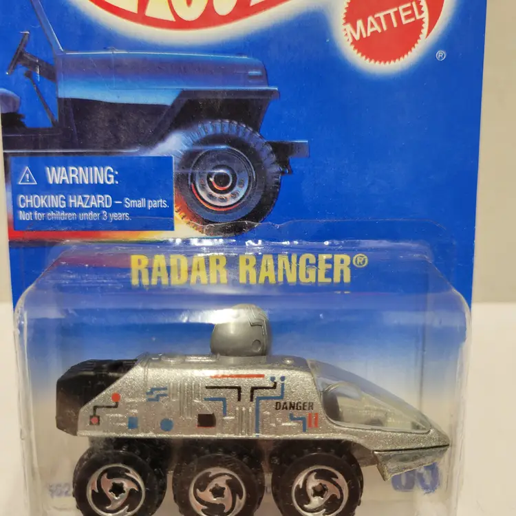 Hot Wheels Radar Ranger #63 Chrome Dish Spacecraft