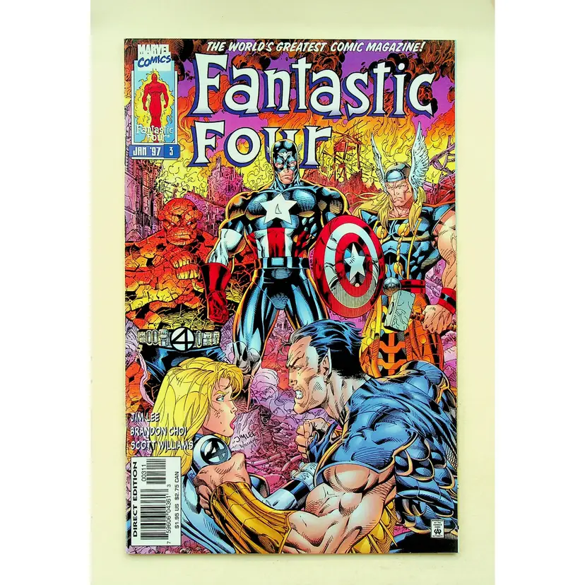 Fantastic Four #3 (Jan 1997, Marvel) - Near Mint