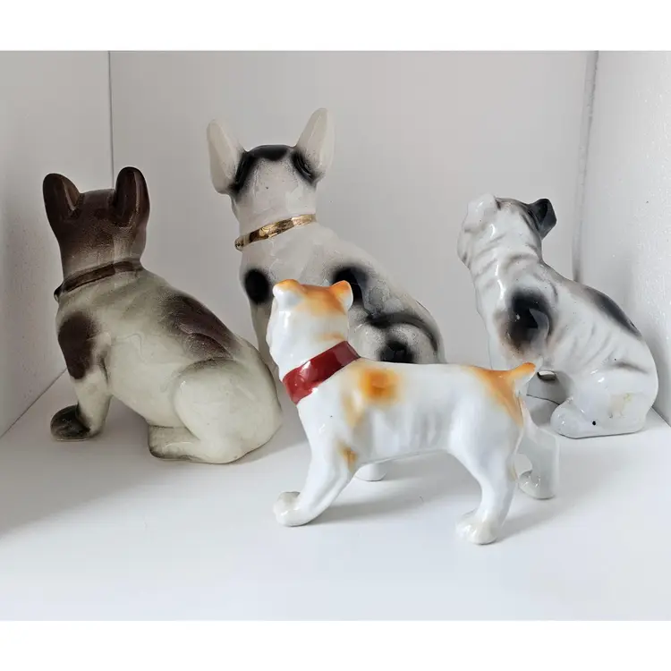 French Bull Dog Lot Of 4 Japan