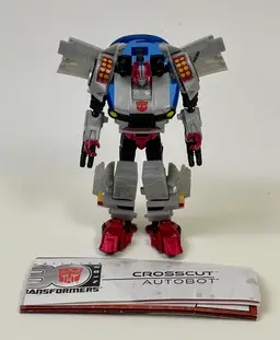 Transformers Thrillimg 30 Crosscut Deluxe Class