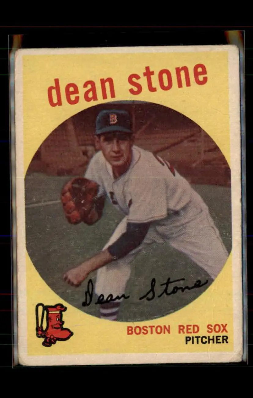 1959 Topps #286b Dean Stone - (pk4) - Boston Red Sox