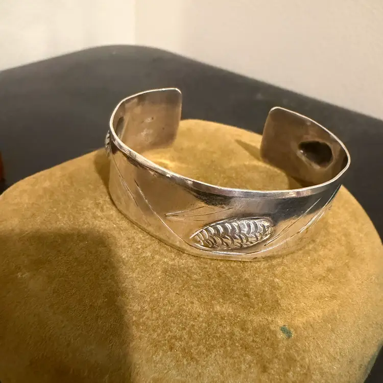 Vintage Stuart NYE Sterling Silver Cuff Bracelet