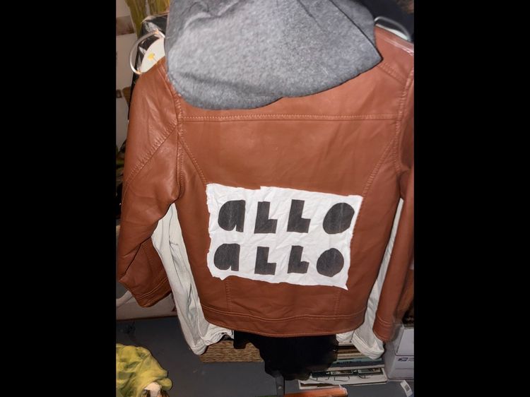 S Custom Leather Jacket