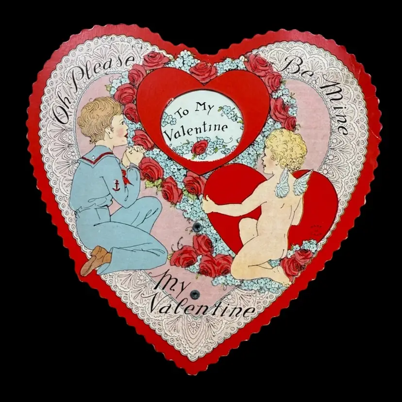 Valentine - Lg - Mechanical - Sailor Boy - Signed