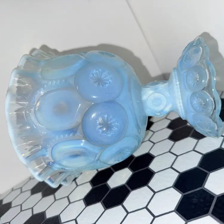 Moon & Star Compote Unique & Mysterious Opaline-like color formula- LE Smith