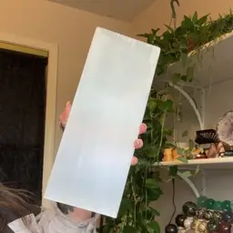 Selenite Plate Rectangle Xl