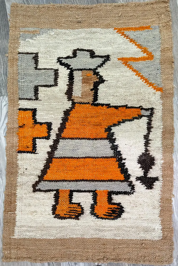 Native American or Peruvian Rug wall hanging