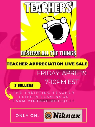 Teacher Appreciation Sale