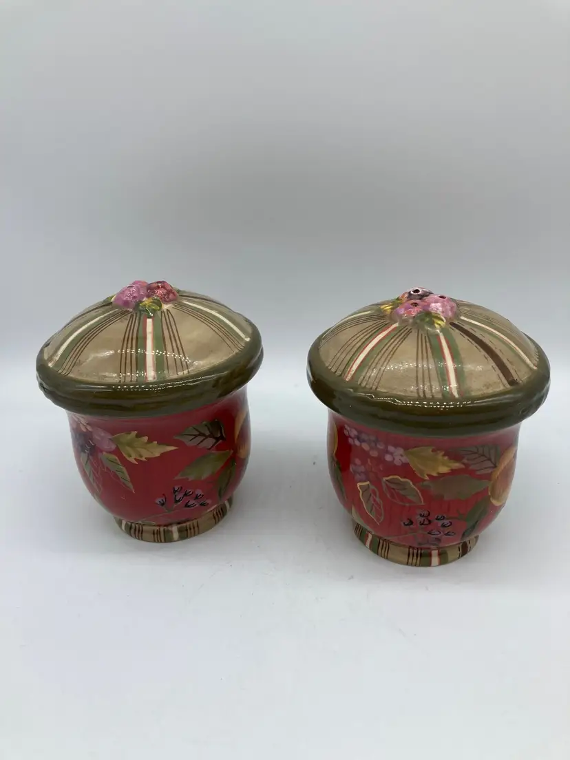 Tracy Porter "Octavia Hill Garden Collection" Salt and Pepper Shaker Set