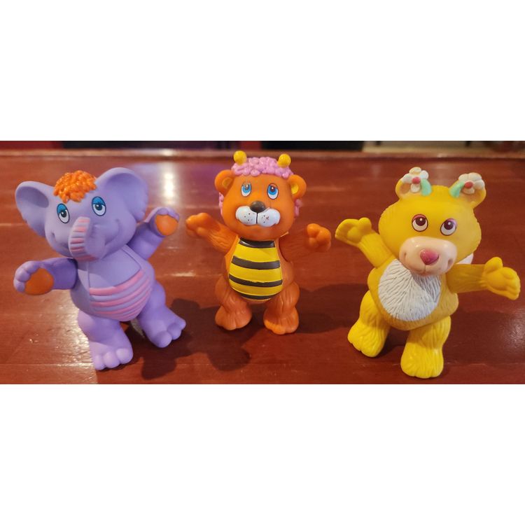 Vintage Hasbro Disney 1980s Wuzzles PVC Figures