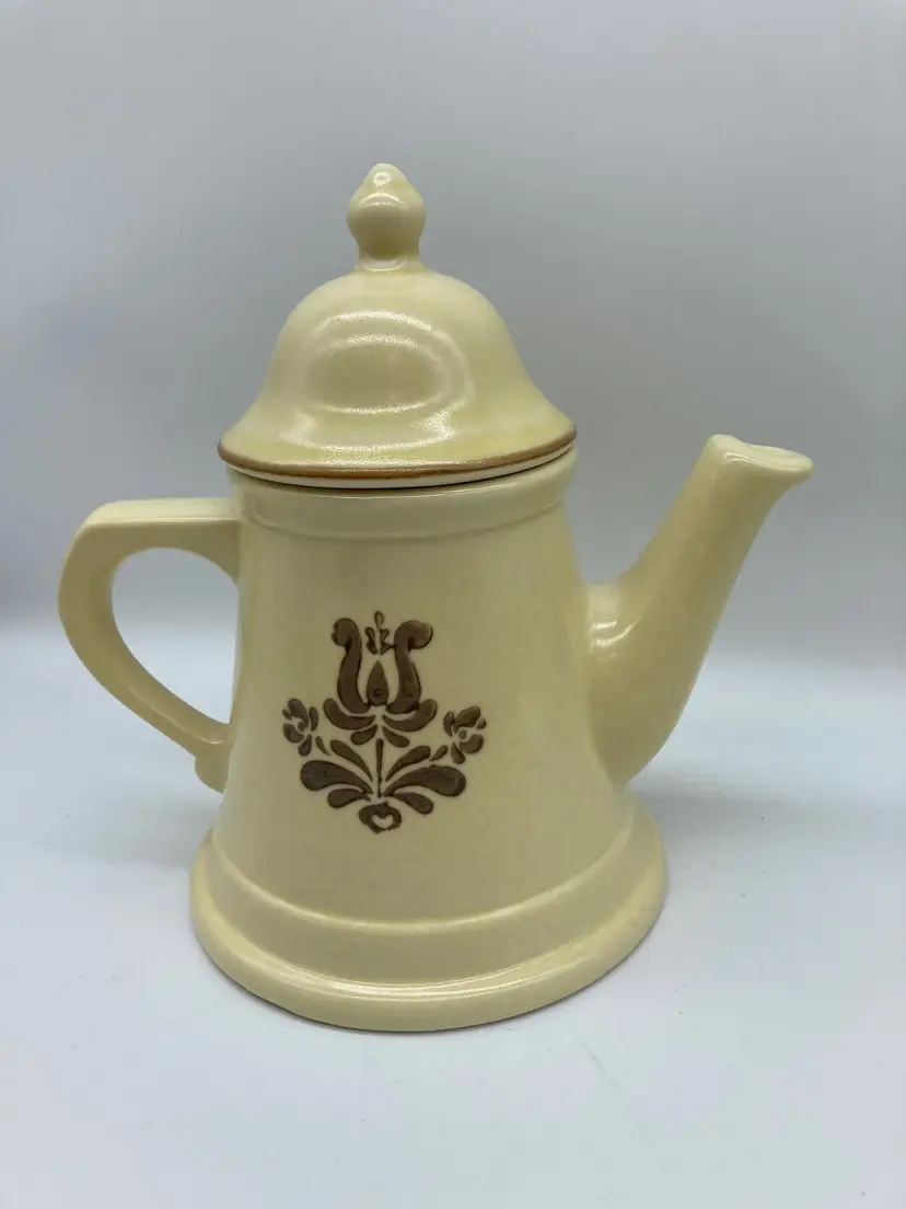 Mini Teapot & Lid Village by Pfaltzgraff (Made in USA)