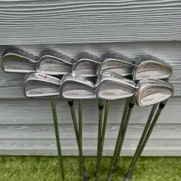 Titleist 695 CB Forged Iron Set 2-PW XStiff RH Dynamic Gold X100 Steel Shafts