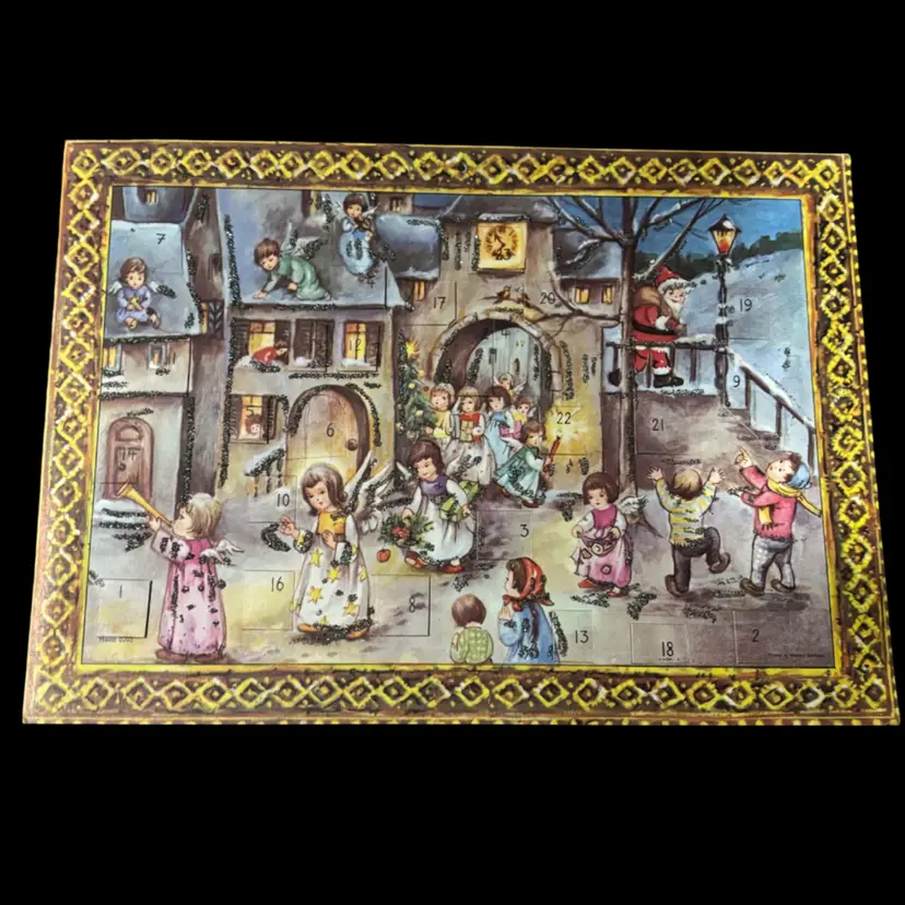 Vintage Advent Calendar