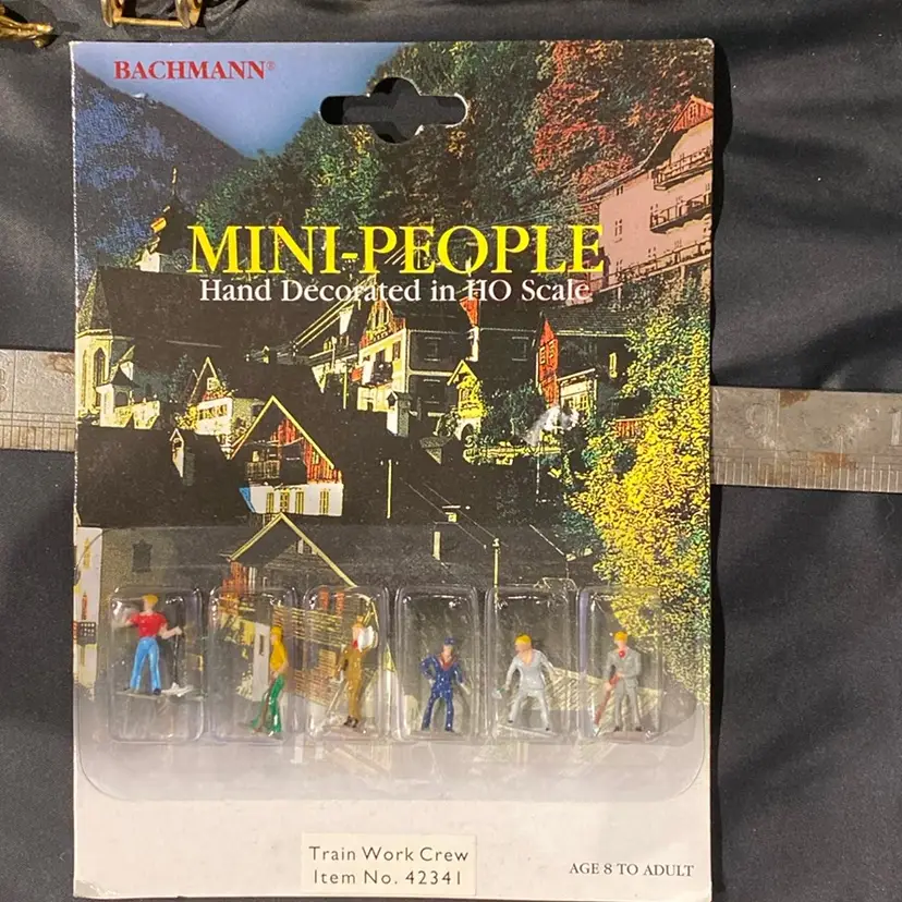 Bachman Mini People HO scale Train Work Crew