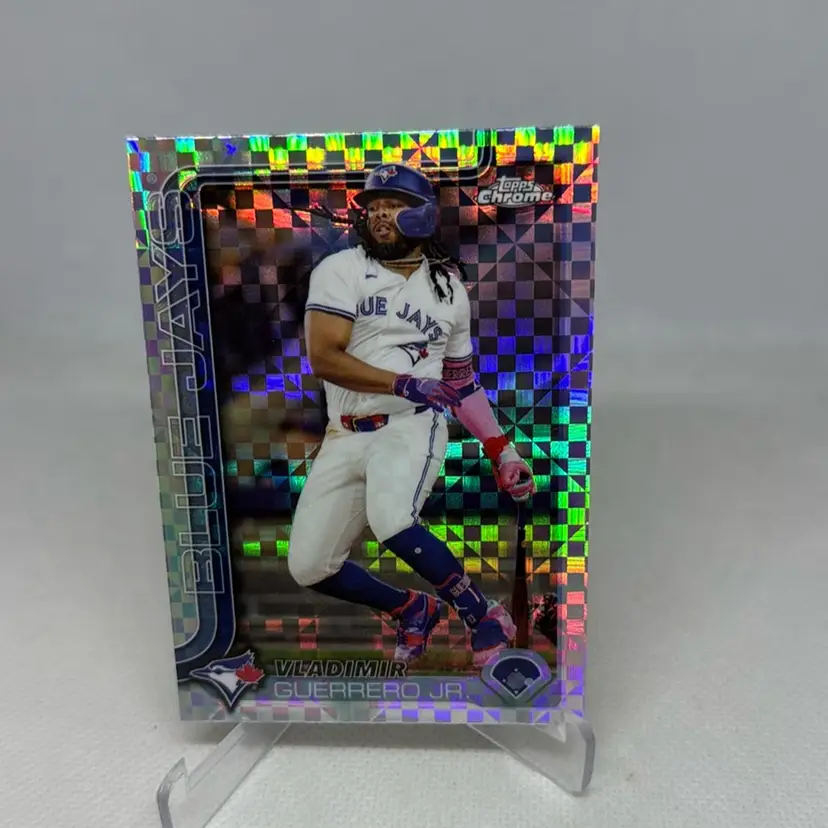 2025 Topps Chrome X-Fractor Refractor Vladimir Guerrero Jr. Toronto Blue Jays