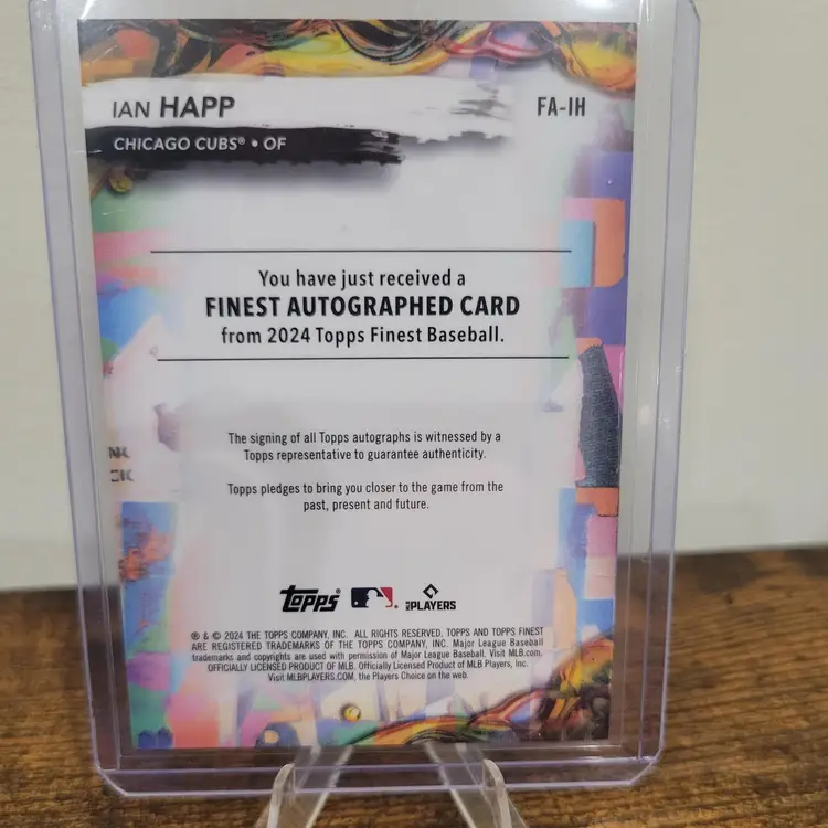 Ian Happ Topps Finest Auto /150