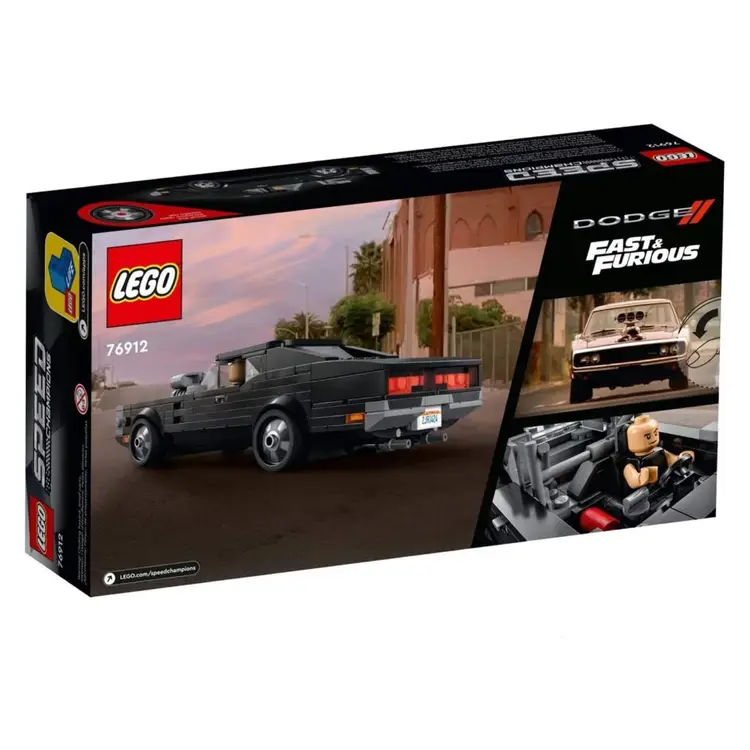 LEGO Fast & Furious Speed Champions Dodge Charger 76912 New Sealed Bubble Wrap