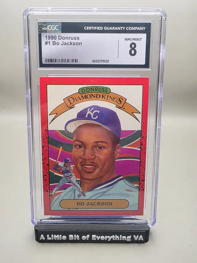Bo Jackson #1 1990 Donruss CGC 8