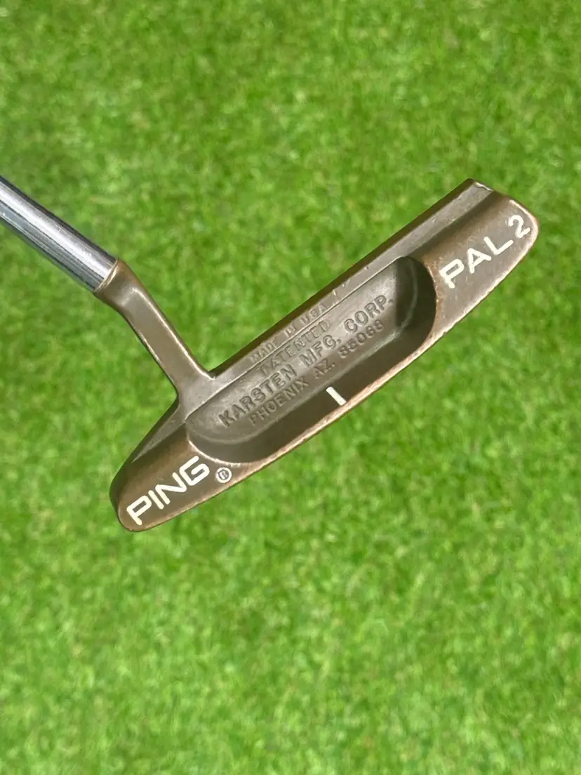 PING PAL-2 Beryllium Copper Putter | Original Grip | 35” RH | Vintage Classic