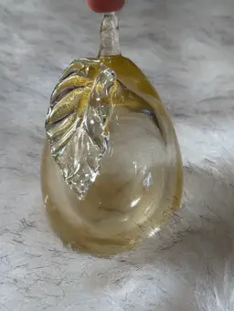 Vintage Murano Glass Pear
