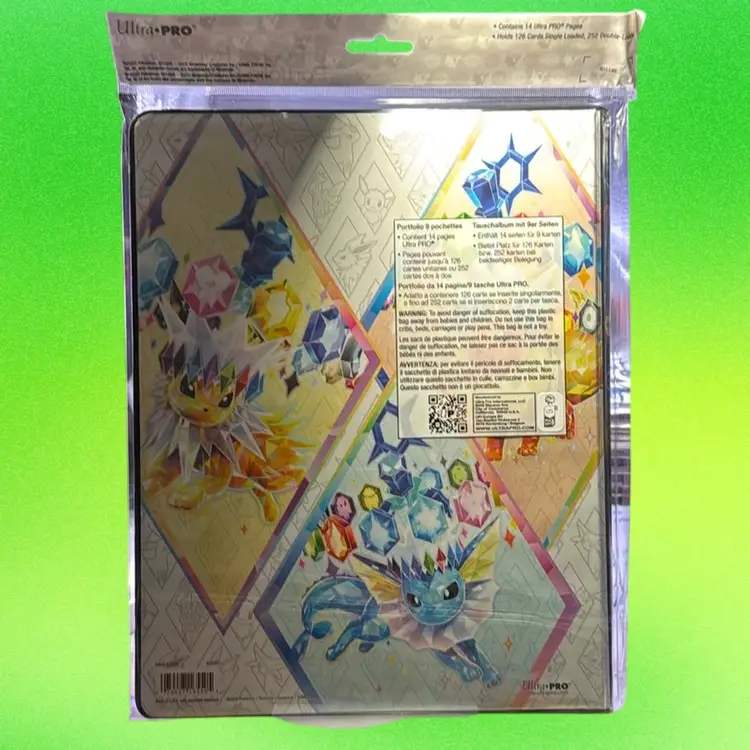 Ultra Pro Prismatic Evolutions Eevee & Friends 9-Pocket Binder